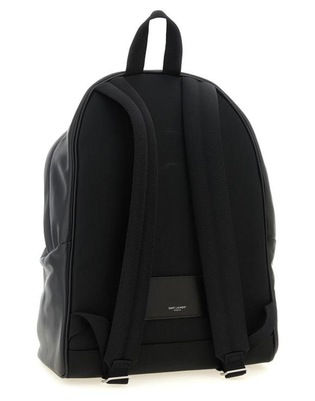 생로랑 [해외직구] 26FW 생로랑 CITY 시티 클래식 로고 백팩 534967AAE8M1000 Black 착용컷