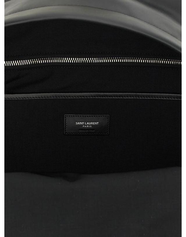 생로랑 [해외직구] 26FW 생로랑 CITY 시티 클래식 로고 백팩 534967AAE8M1000 Black 착용컷