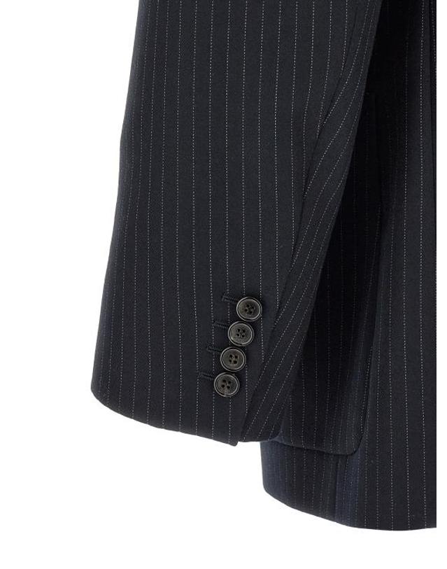 생로랑 [해외직구] 26FW 생로랑 수트 자켓 876230Y1I744050 Blue 착용컷