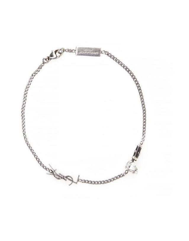 생로랑 [해외직구] 26SS 생로랑 브레이슬릿 692489 SILVER 착용컷