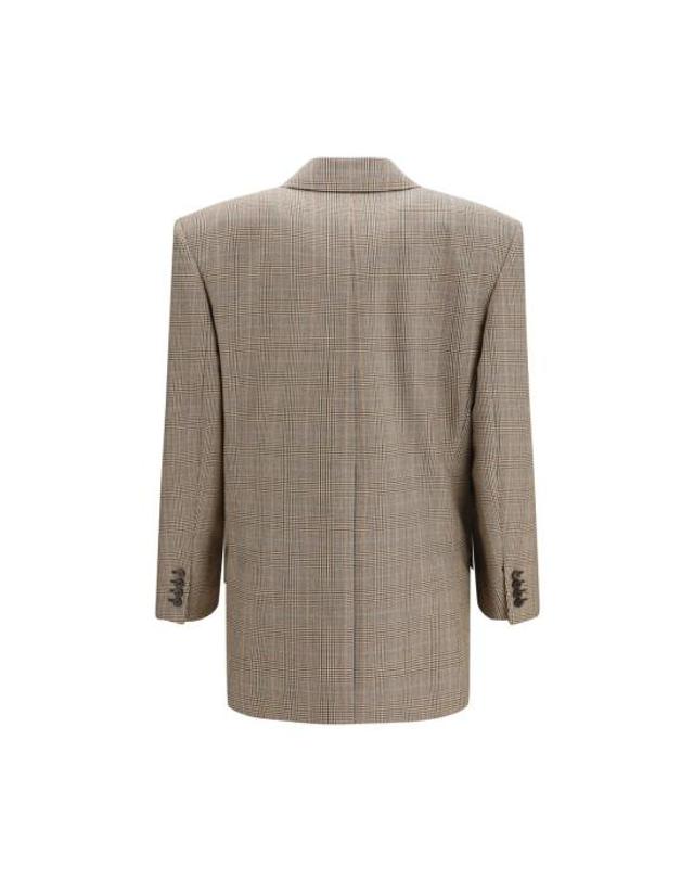 생로랑 [해외직구] 26FW 생로랑 자켓 SA871065Y3L612242BB BEIGE 착용컷