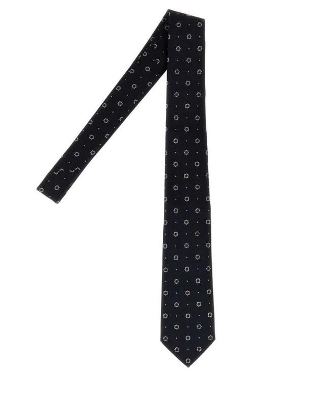 생로랑 [해외직구] 26FW 생로랑 넥타이 A0013X3Y009 4178 NAVY 착용컷