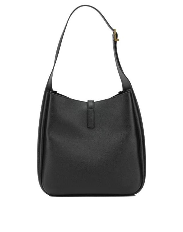 생로랑 [해외직구] 26SS 생로랑 스몰 LE 5 A 7 서플 숄더백 713938AAAUQ1000 Black 착용컷