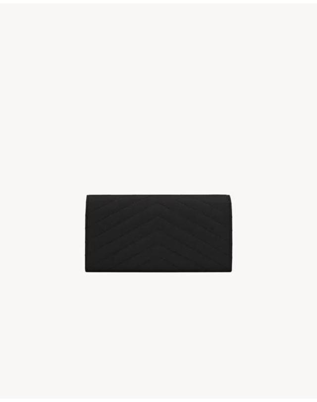 생로랑 [해외직구] 26SS 생로랑 지갑 ULT 008957 NOIR TU BLACK 착용컷