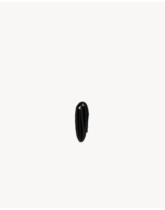 생로랑 [해외직구] 26SS 생로랑 지갑 ULT 008957 NOIR TU BLACK 착용컷