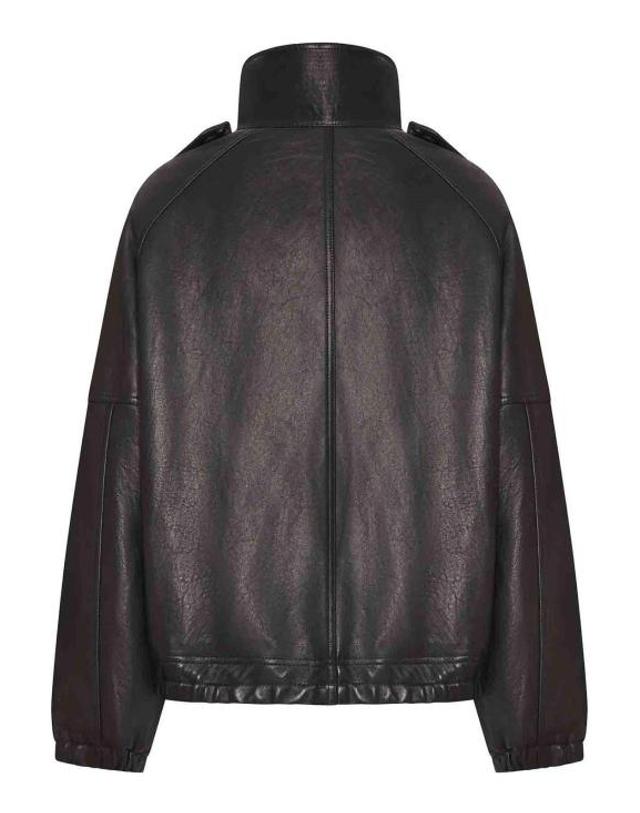생로랑 [해외직구] 26FW 생로랑 가죽 자켓 858507YCNF21000 BLACK 착용컷