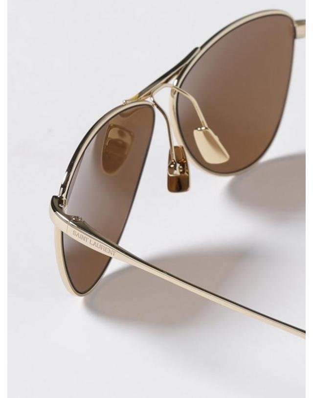 생로랑 [해외직구] 25FW 생로랑 선글라스 SL831VESPER 005 Yellow Gold 착용컷