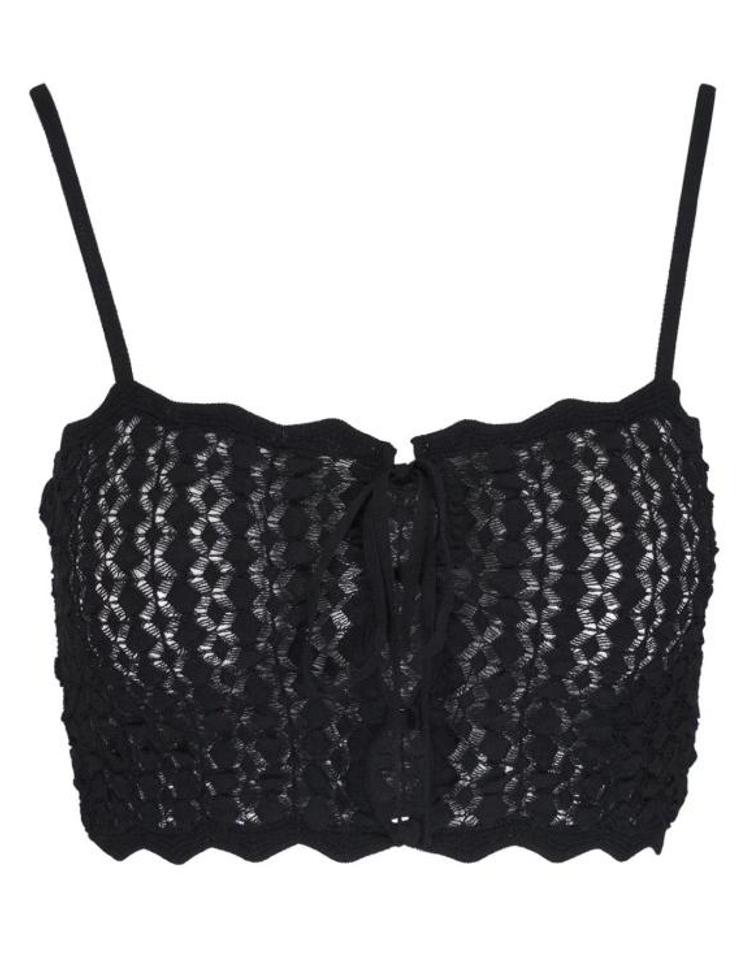 [해외직구] 25SS 생로랑 민소매 티셔츠 817777Y76VX1000 BLACK