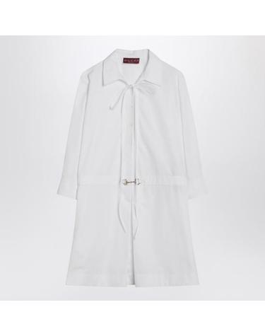 [해외직구] 25FW 구찌 롱 슬리브 프론트 지퍼 캐주얼 재킷 832066Z8B11 White
