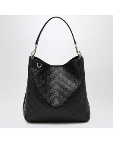[해외직구] 25FW 구찌 GG 엠블럼 미디움 버킷백 815103AAFDV1000 black