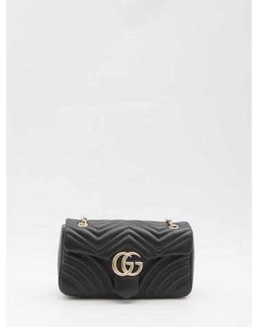 [해외직구] 26SS 구찌 GG 마몽 미디엄 숄더백 837267AAE381000 BLACK