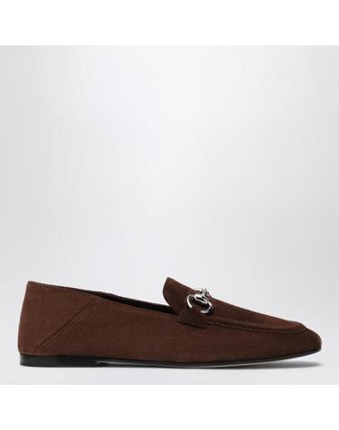 [해외직구] 26FW 구찌 조르단 소프트 홀스빗 로퍼 875158AADUN Brown