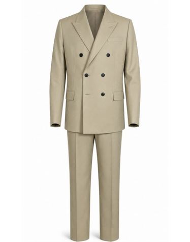 [해외직구] 26SS 구찌 수트 세트 814909 ZAFKB9010 Dusty cream