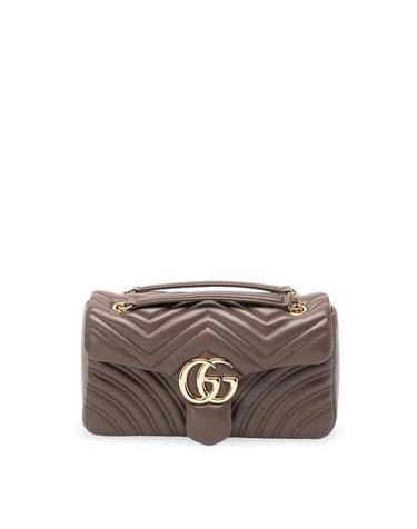 [해외직구] 26FW 구찌 GG 마몽 미디엄 숄더백 837267AAGUE2818 BROWN