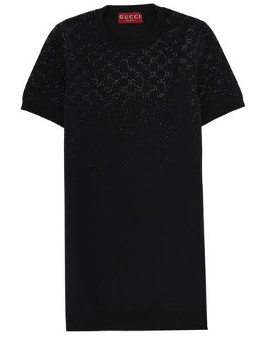 [해외직구] 26FW 구찌 미디 원피스 852066 XKFB31043 BLACK