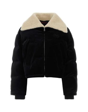 [해외직구] 26SS 구찌 코튼 벨벳 푸퍼 봄버 자켓 847385ZJV75 1000 BLACK