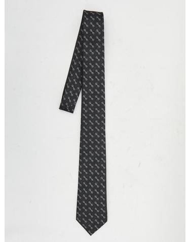 [해외직구] 26FW 구찌 넥타이 8533674E009 1077 BLACK