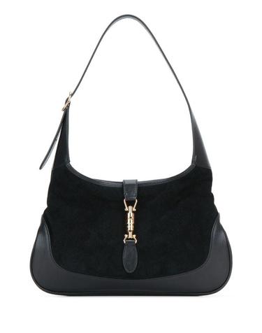 [해외직구] 26FW 구찌 재키 1961 미디엄 숄더백 863136AAGR2 1000 BLACK