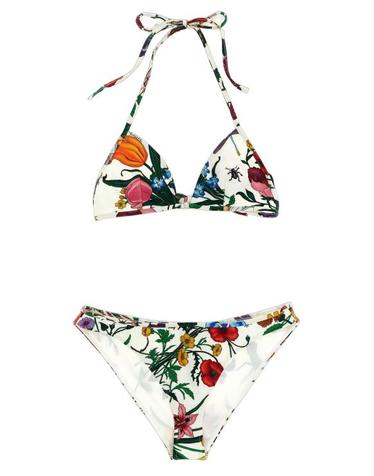 [해외직구] 26SS 구찌 비키니 수영복 GU332103BM WHITE