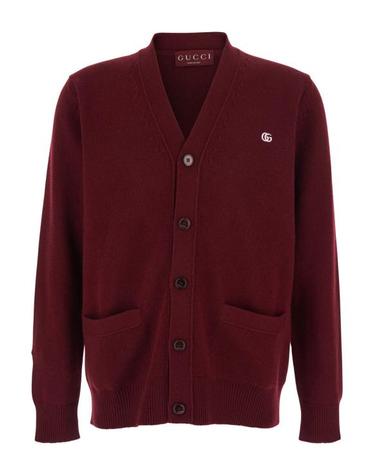 [해외직구] 26SS 구찌 가디건 815009 BURGUNDY