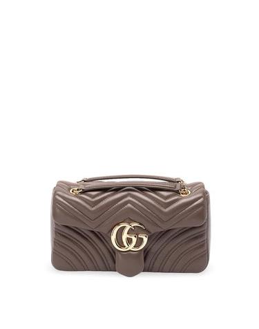 [해외직구] 26FW 구찌 GG 마몽 미디엄 숄더백 837267AAGUE2818 BROWN