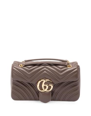[해외직구] 26FW 구찌 GG 마몽 미디엄 숄더백 GG 마몽 미디엄 숄더백 837267AAGUE2818 Brown