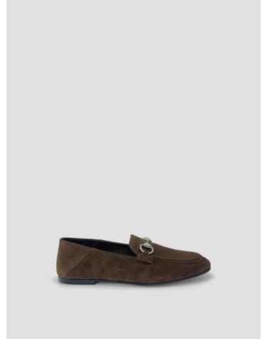 [해외직구] 26FW 구찌 조르단 소프트 홀스빗 로퍼 875158AADUN 2021 DARK BROWN