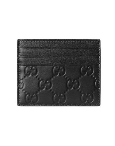 [해외직구] 24FW 구찌 GG 엠블럼 카드 케이스 850187 AAFDV1000 BLACK