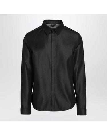[해외직구] 26FW 구찌 인터로킹 G 코튼 실크 셔츠 인터로킹 G 코튼 실크 셔츠 A0041CXDDBI Black
