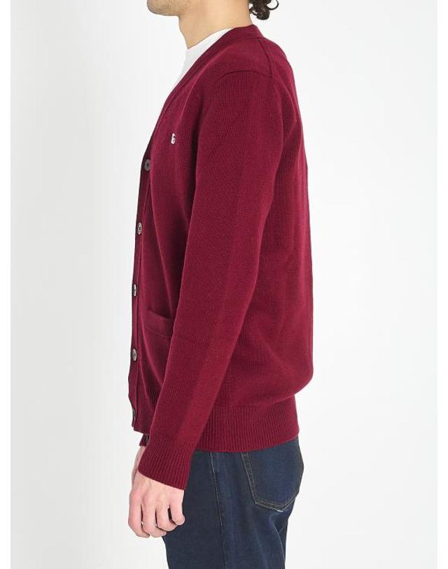 구찌 [해외직구] 26SS 구찌 스웨터 815009XKFAU6013 Burgundy 착용컷