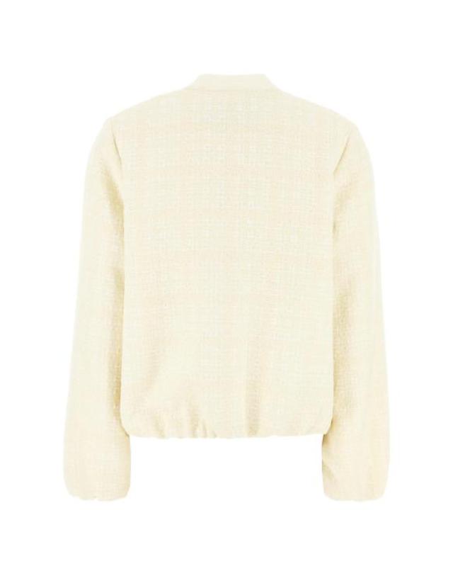 구찌 [해외직구] 26SS 구찌 체크 코튼 트위드 재킷 851888 ZAUB69777 Beige white 착용컷