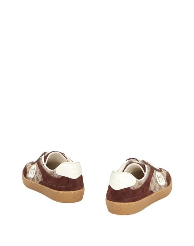 구찌 [해외직구] 26FW 구찌 G75 스니커즈 791742 AAEGA2242 BROWN 착용컷