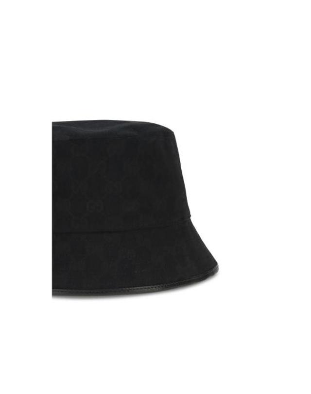 구찌 [해외직구] 26FW 구찌 버킷햇 GU8757404HBJS1060BB BLACK 착용컷