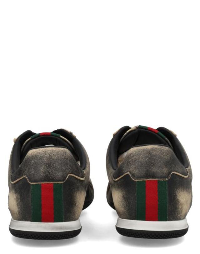 구찌 [해외직구] 26FW 구찌 쉬프트 스니커즈 857016 AAF0E1086 BLACK 착용컷