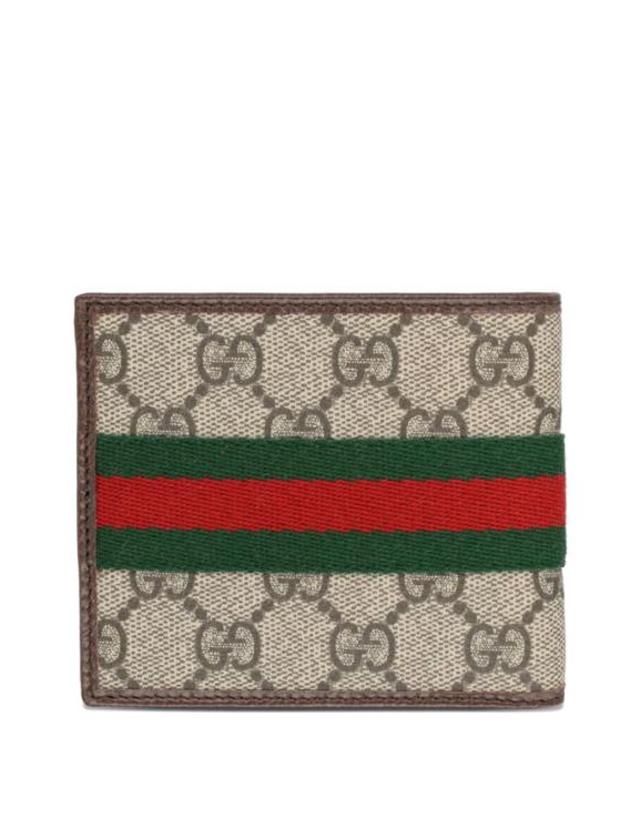 구찌 [해외직구] 26FW 구찌 오피디아 바이폴드 월렛 834271 FAEOI9746 BEIGE BROWN 착용컷
