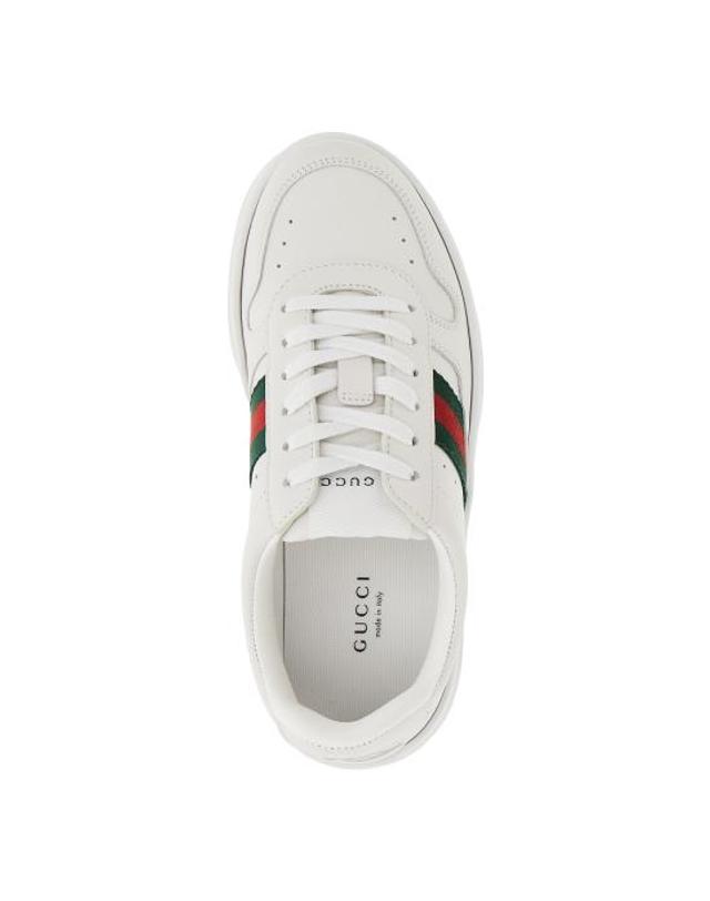 구찌 [해외직구] 26FW 구찌 청키 스니커즈 848307UPG40 White 착용컷