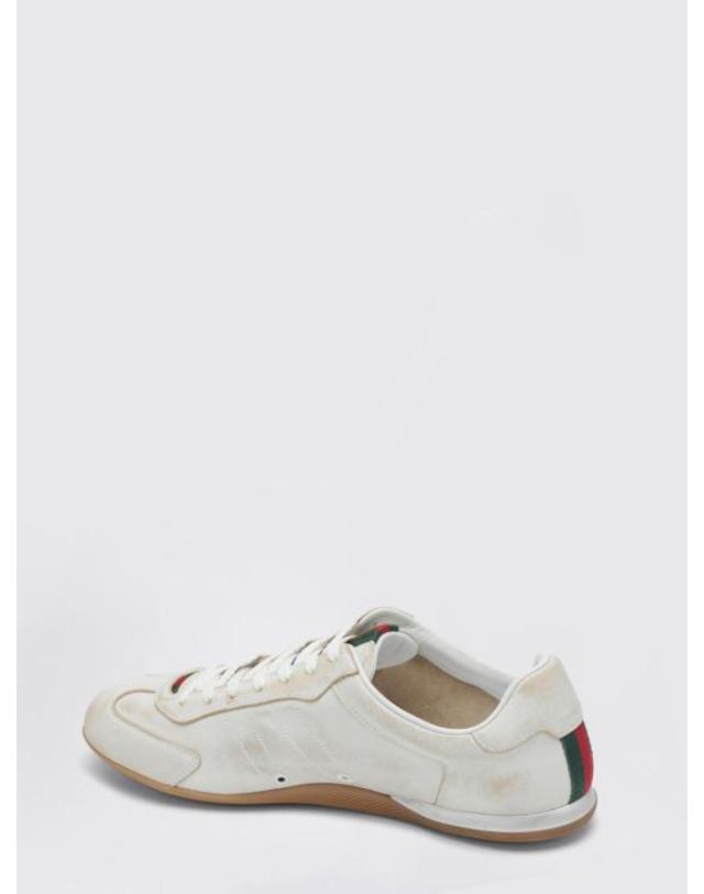 구찌 [해외직구] 26SS 구찌 쉬프트 스니커즈 857016AAF0E 9073 White 착용컷
