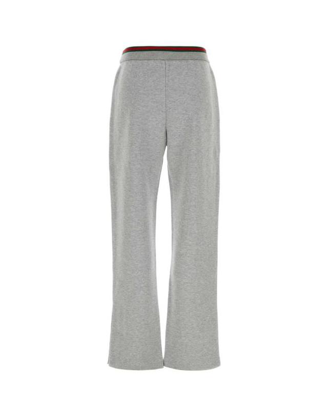 구찌 [해외직구] 26SS 구찌 트레이닝 조거 팬츠 853424XJHIR 1160 GRAY 착용컷