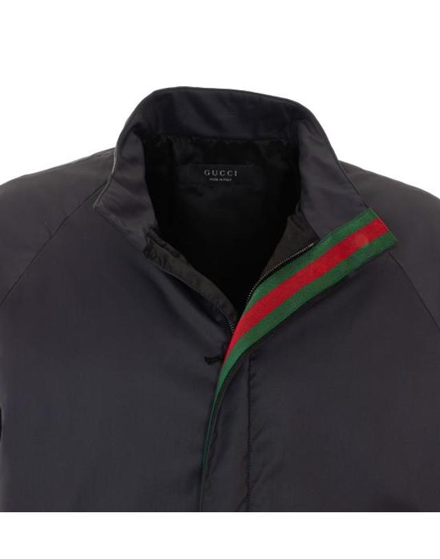 구찌 [해외직구] 26FW 구찌 나일론 패딩 자켓 A003KU ZAVJT1000 BLACK 착용컷