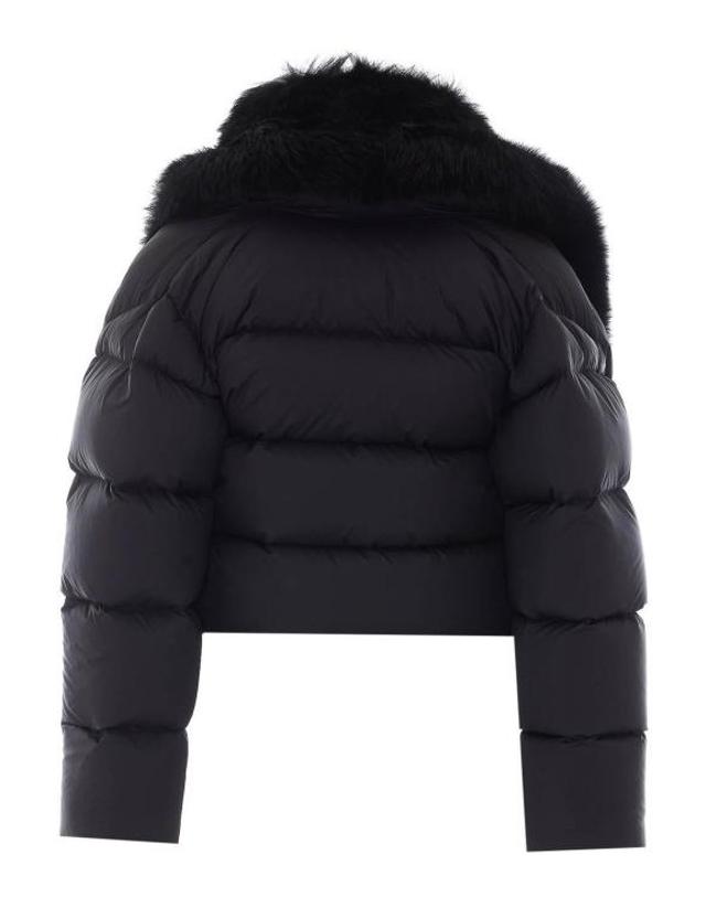 구찌 [해외직구] 26SS 구찌 시어링 패딩 폴리에스터 재킷 A0099UZAVMJ1000 BLACK 착용컷