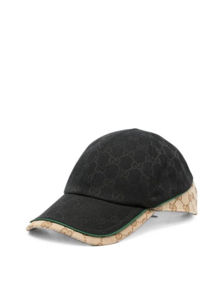 [해외직구] 26FW 구찌 GG 코튼 캔버스 베이스볼 캡 A001I24HBK31079 black