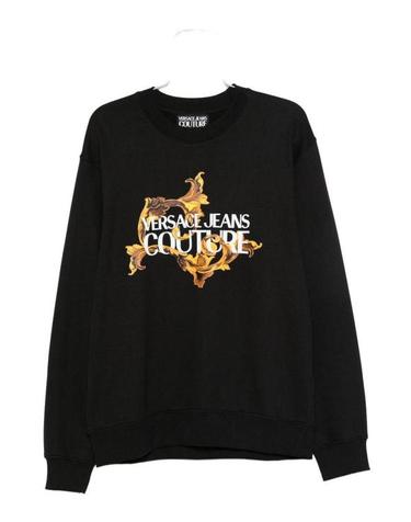 [해외직구] 26FW 베르사체 긴팔 티셔츠 79GAIE10CF00EG89 Black