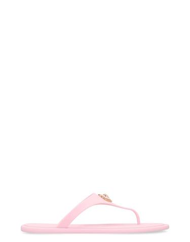 [해외직구] 26SS 베르사체 알리아 러버 플랫 샌들 1016248 1A109831PS1V PINK