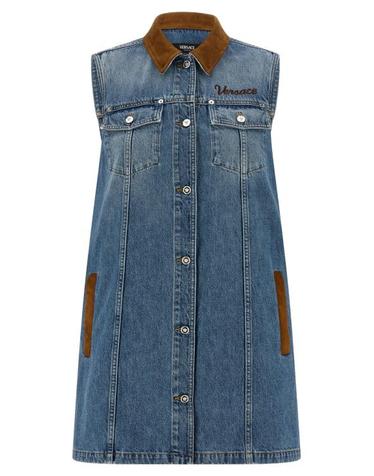 [해외직구] 26SS 베르사체 원피스 VE328872BM BLUE