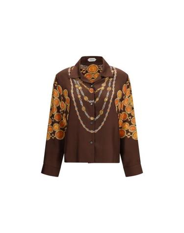 [해외직구] 26SS 베르사체 셔츠 VE10242311A179525N940BB BROWN