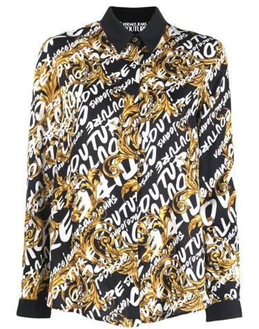[해외직구] 22FW 베르사체 탑 73HAL2A1NS163G89 Multicolor