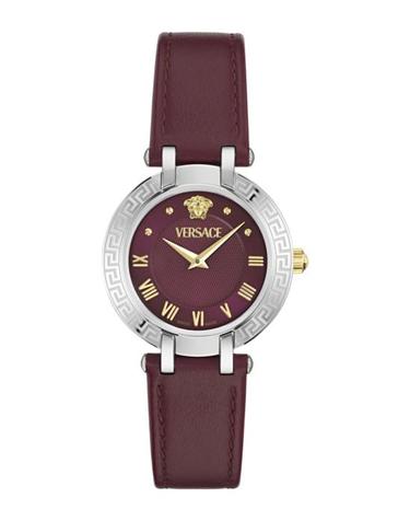 [해외직구] 베르사체 손목시계 VE0P00125 STSTL OS Burgundy