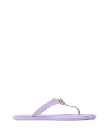 [해외직구] 26FW 베르사체 알리아 러버 플랫 샌들 10162481A10983 1LI5V DUSTY LAVANDER ORO VERSACE