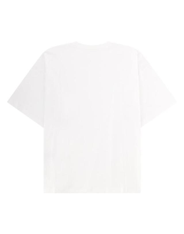 베르사체 [해외직구] 26FW 베르사체 반팔 티셔츠 10245741A17915 1W000 WHITE 착용컷