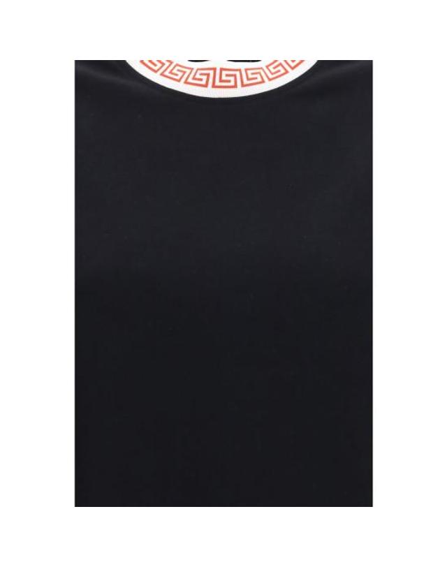 베르사체 [해외직구] 26FW 베르사체 폴로 티셔츠 VE10259891A187121B000BB BLACK 착용컷